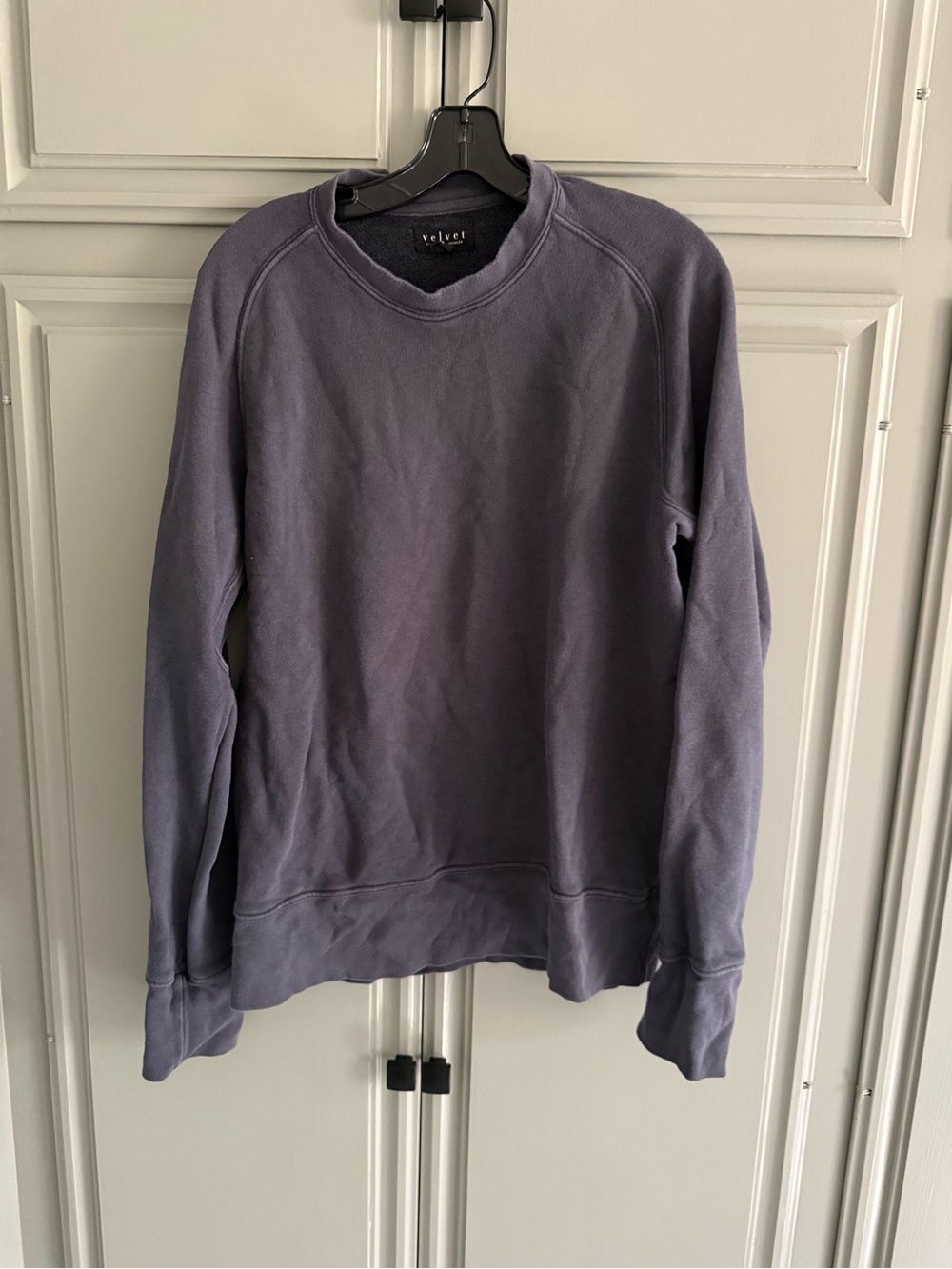 Velvet Men's Crewneck Sweatshirt - Slate/Blue